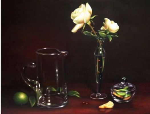 Painting Transparent Objects  by Sue Pruett MDA