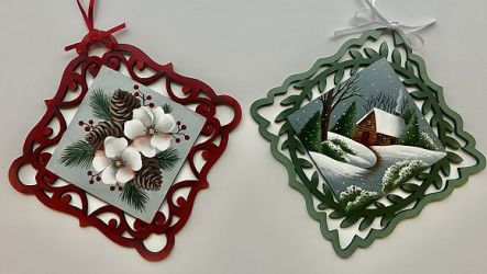 Christmas Ornament Duo Nancy Scott CDA  Nov. 12, 2026