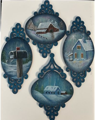 Rustic Woodland Ornaments  Patsy Deal